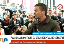 Peña anuncia Gran Hospital de Concepción para impactar en la calidad de vida de los pobladores del departamento