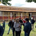 Director de la EBY visitó Atyrá y garantizó la continuidad de las obras de restauración de la iglesia San Francisco de Asís