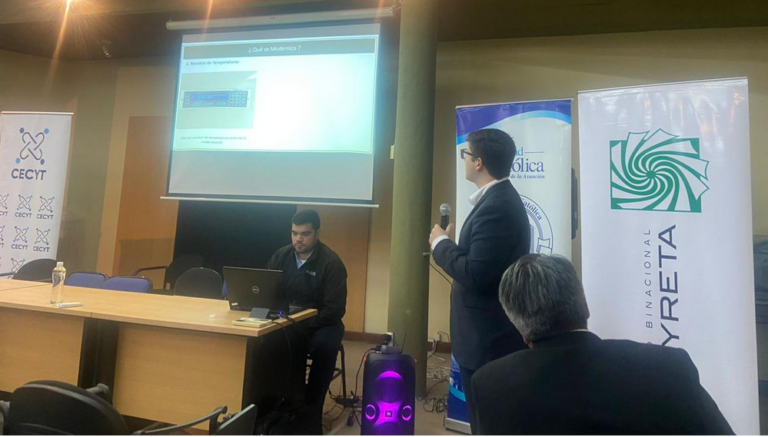Profesionales del Departamento Técnico brindaron charla sobre operación y mantenimiento de la Central