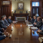 Peña parte hoy a China Taiwán tras importantes reuniones en la Casa Blanca con asesores de seguridad y otros referentes de tecnología en los EEUU