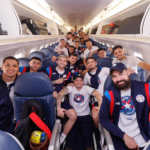 La Albirroja se instaló en Houston a dos días del inicio de la Copa América