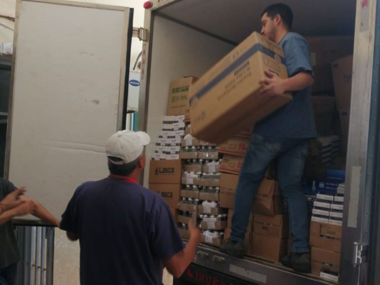 Hospital de Itauguá recibió suministros médicos por G. 2.171 millones