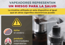 Uso de vapeadores pone en riesgo la salud de los jóvenes, advierte Ministerio de Salud