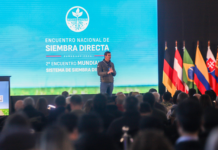 «Me siento orgulloso del campo paraguayo, pero les pido que vayamos por más», dijo Peña a productores