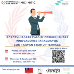 Convocan a emprendedores a ser parte del webimar sobre oportunidades innovadoras con Taiwán Startup Terrace
