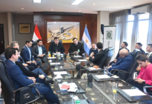 Líderes políticos y empresariales de Argentina fueron recibidos por autoridades de la EBY