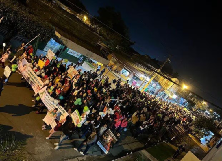 En multitudinaria marcha exigen justicia para Enma, en Coronel Bogado