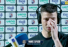 Las lágrimas de Capasso al recordar una historia similar a la de Juan Izquierdo