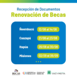 EBY recepciona documentos para renovación de becas