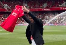 Así fue la presentación de Ramón Sosa ante los hinchas del Nottingham Forest