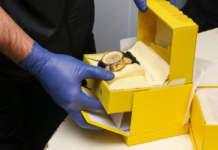 Hallan ketamina dentro de cajas de relojes con destino a Estados Unidos