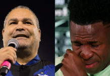 José Luis Chilavert le respondió con todo a Vinícius