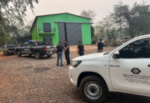 Incautan más de dos toneladas de marihuana y desmantelan depósitos del narcotráfico fluvial en Saltos del Guairá