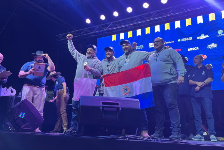 Paraguay salió campeón en la categoría porcina del Mundial de Asadores