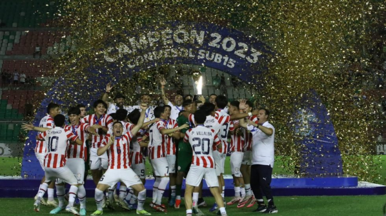 Paraguay es el campeón del Sudamericano Sub 15