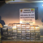 Incautan 1,7 toneladas de marihuana valuadas en más de USD 250.000, a orillas del lago Itaipu