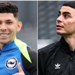 Miguel Almirón ante Chelsea y Julio Enciso frente al Liverpool en la Carabao Cup