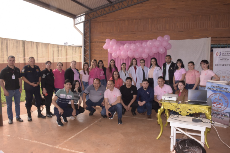 Comunidad Penitenciaria de Itapúa se Une a la Lucha Contra el Cáncer de Mama en Octubre Rosa Comunidad Penitenciaria de Itapúa se Une a la Lucha Contra el Cáncer de Mama en Octubre Rosa