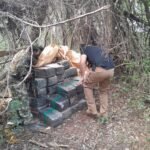 SENAD y FTC incautaron 1 tonelada de Marihuana en San Pedro