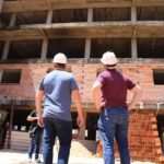 VISITA DEL PRESIDENTE DE LA CÁMARA DE DIPUTADOS A LA FUTURA RESIDENCIA UNIVERSITARIA DE ENCARNACIÓN