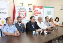 Con apoyo de la EBY inician campaña “Itapúa Segura”