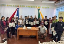 Charla sobre Plantación Ecológica en el Colegio Sagrado Corazón de Jesús