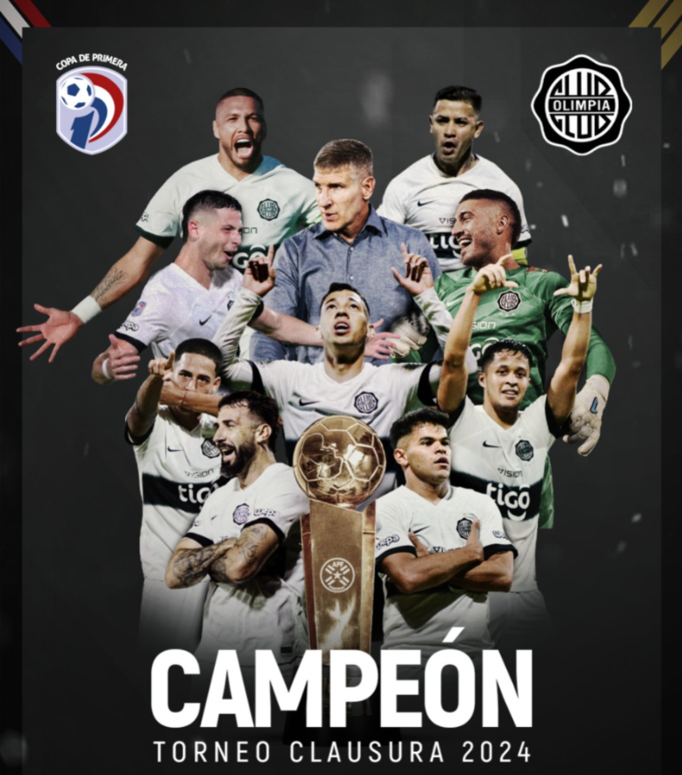 ¡El más grande! Olimpia se coronó campeón del Clausura