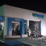 Banda de asaltantes detona una sede bancaria en Naranjal
