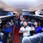 Miles de hinchas continúan llegando al país para la final de la CONMEBOL Sudamericana