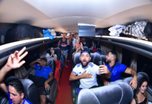 Miles de hinchas continúan llegando al país para la final de la CONMEBOL Sudamericana