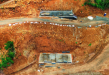 Prosiguen las obras del nuevo puente sobre el río Monday