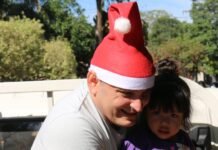 EL ESPÍRITU DE NAVIDAD LLEGÓ CON PAPÁ NOEL AL BARRIO SAN PEDRO