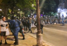 Hincha de Olimpia agredido por policía ratificó denuncia ante el Ministerio Público