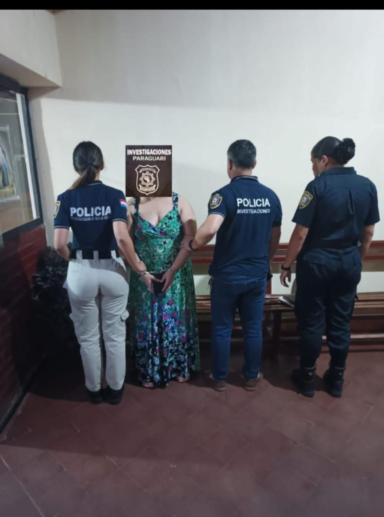 Médica detenida por robar a una beba recién nacida en Paraguarí Médica detenida por robar a una beba recién nacida en Paraguarí