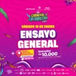 CUENTA REGRESIVA PARA EL CARNAVAL ENCARNACENO 2025: ENSAYO GENERAL ESTE SÁBADO 18 DE ENERO