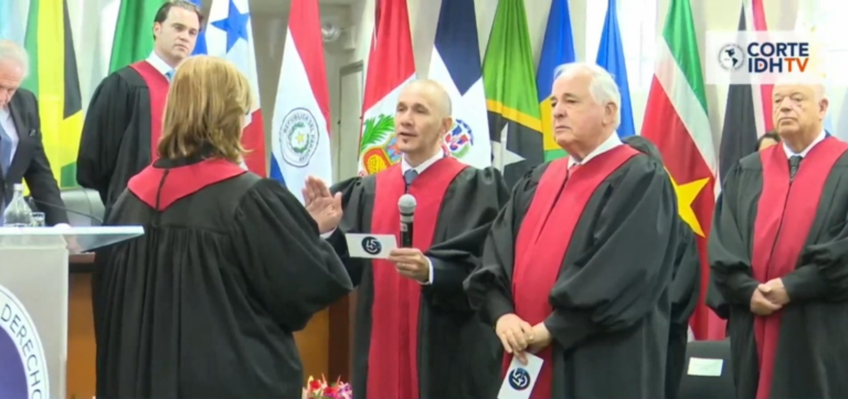 Juró el primer juez paraguayo en la Corte Interamericana de Derechos Humanos