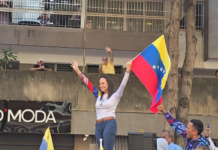 Tras permanecer 133 días en la clandestinidad, reapareció María Corina Machado