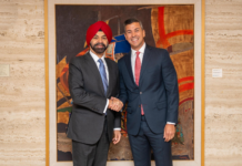 Peña abordó con el presidente del Banco Mundial desempeño de Paraguay como líder del crecimiento regional