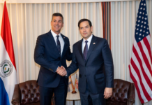 Peña se reúne con secretario de Estado de EE.UU. y hablan de visión compartida para cooperación y desarrollo