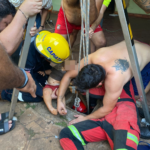 Capiatá: niño cayó a un pozo y un hombre se arrojó para salvarlo