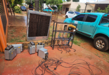 Intervienen conexión irregular en criptominería en Ciudad del Este