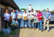 Yacyretá entregó alevines a piscicultores de Carmen del Paraná