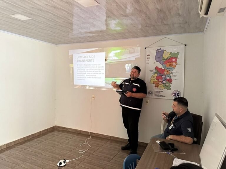 En Alto Paraná: conductores de servicio de ambulancias reciben capacitación En Alto Paraná: conductores de servicio de ambulancias reciben capacitación
