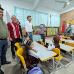 Acto de entrega de nuevos pupitres