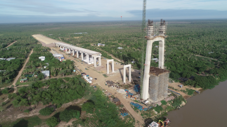 Tres oferentes para construcción del acceso al puente de la Bioceánica