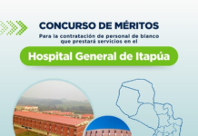 Hospital General de Itapúa | Postulación al concurso es personal y de exclusiva responsabilidad del aspirante, y la realización del trámite es SIN COSTO
