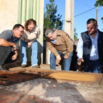 Constatan buen funcionamiento de estaciones de bombeo de Encarnación