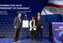 Presidente recibe reconocimiento «símbolo de un profundo lazo entre el pueblo judío y Paraguay»