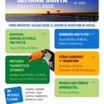 Yacyretá se prepara para recibir a los turistas en Semana Santa