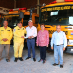 EBY RESPALDA A LOS BOMBEROS VOLUNTARIOS DEL PARAGUAY, FILIAL ENCARNACIÓN, CON UN IMPORTANTE APOYO ECONÓMICO